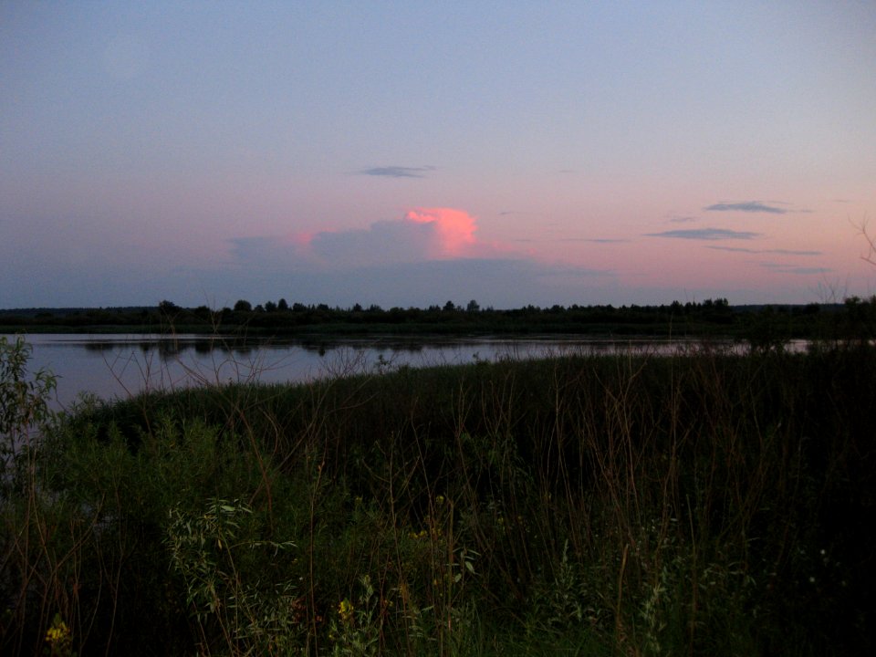 Laktyshy lake Belarus 2009 AD evening