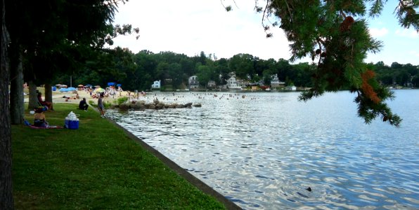 Lake Hopatcong State Park NJ fishing area
