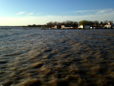 Lake Ontario high water levels April 2017 Port of Rochester 03