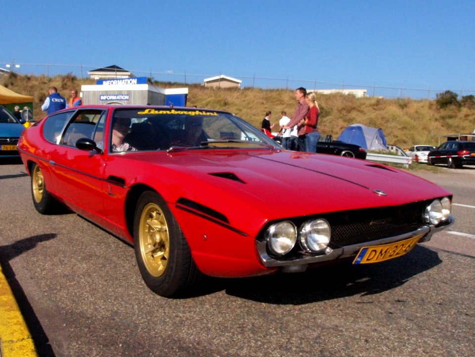 LAMBORGHINI 400GT2 ESPADA dutch licence registration DM-32-64-1