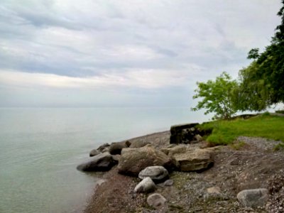 Lake Ontario near Oshawa, Summer 2017 photo