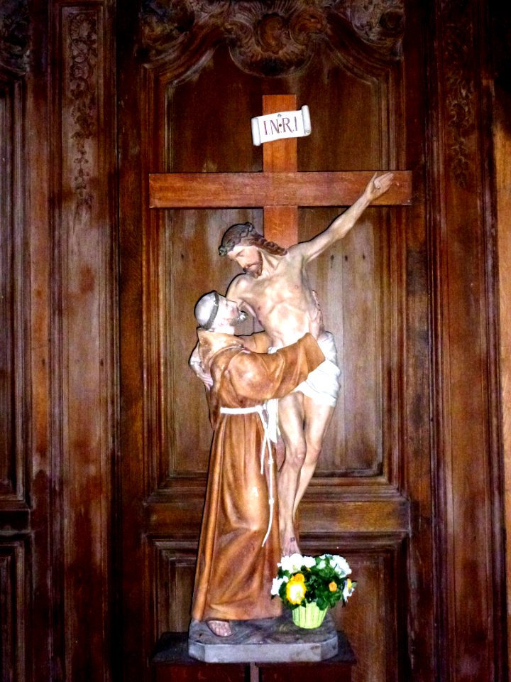 Lambres (Pas-de-Calais) église PA00108327, statue St.Jean de la Croix