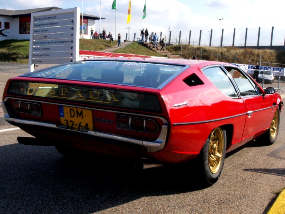 LAMBORGHINI 400GT2 ESPADA dutch licence registration DM-32-64-2