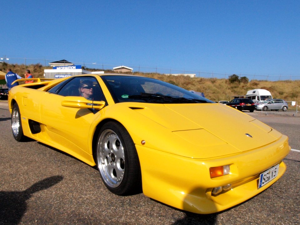 Lamborghini german licence registration SG K 5