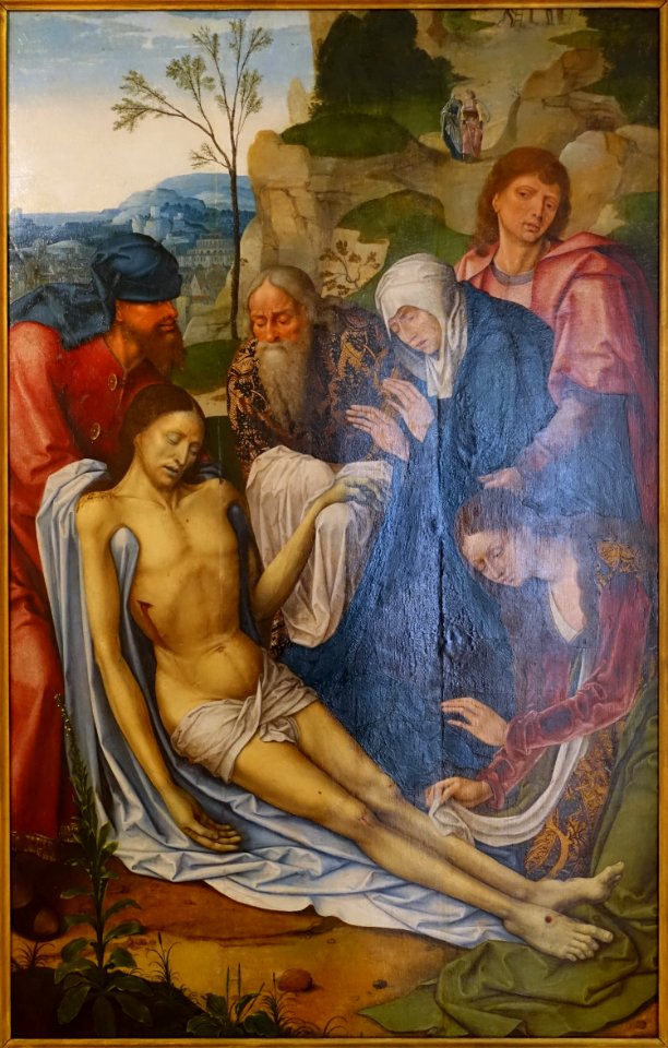 Lamentation, altarpiece from the Mosteiro de Celas, Flemish, 1510-1525 - Museu Nacional de Machado de Castro - Coimbra, Portugal - DSC09978