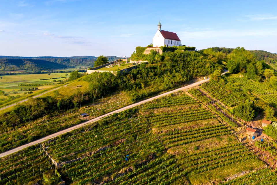 Luftbild der Wurmlinger Kapelle 17