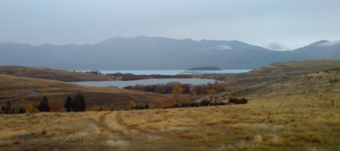 Lake Mcgregor, Lake Tekapo East View photo