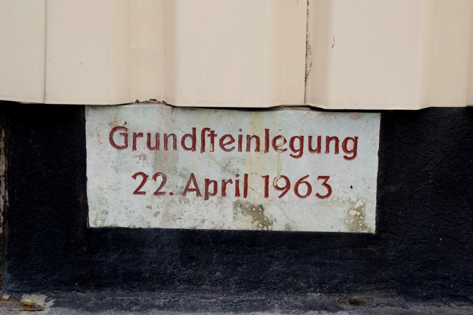 Ludwigsstadt - Thüringer Warte - Grundstein