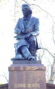 Ludwig Richter-Denkmal - Dresden, Germany - DSC08997