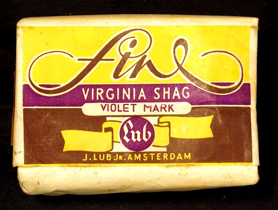 Lub Violet Mark shag pakje, J Lub jr, Amsterdam