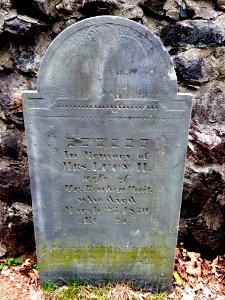 Lucy H. Wait, 1830 - Old Burying Ground - Arlington, MA - 20200816 091507