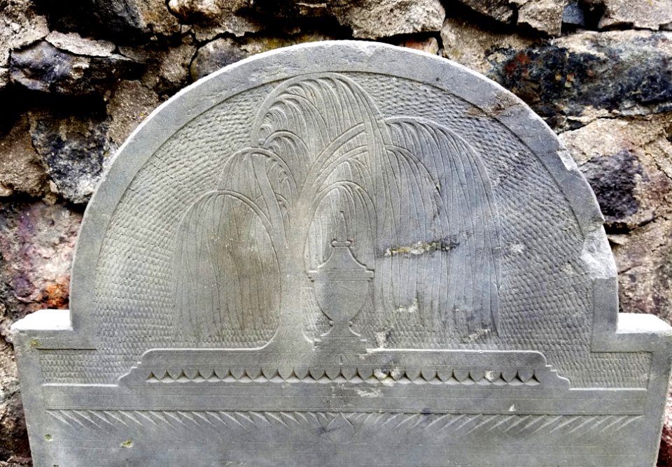 Lucy H. Wait, 1830, detail - Old Burying Ground - Arlington, MA - 20200816 091513