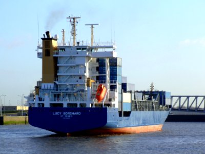 Lucy Borchard IMO 9134139, Port of Antwerp 19Dec2008 pic3