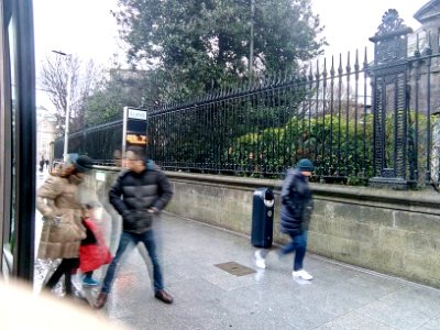 Luas Trinity stop (Dublin, Ireland)