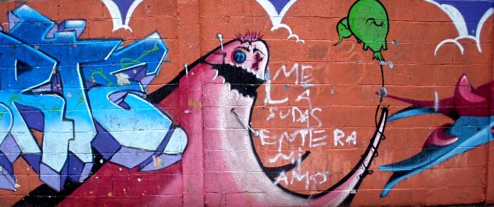 Lugones (Siero) - graffiti 3