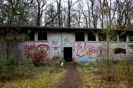 Luftmunitionsanstalt Harpstedt, Feldlagerhalle, Ausgabestelle für Brückenzüge