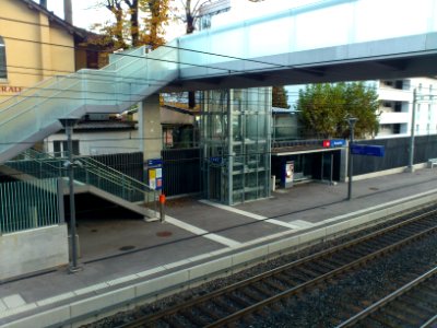 Lugano Paradiso train station 02