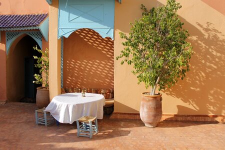 Moroccan wall kasbah