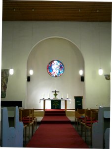 Lukas-Kirche Altar heute