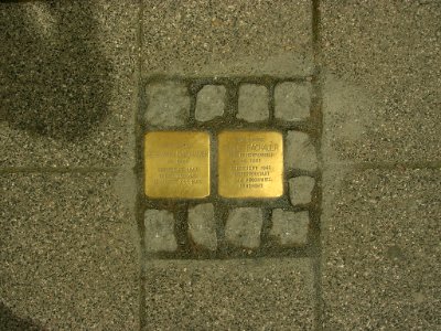Luitpoldstr 14 Eichstätt -Stolpersteine Dachauer (1)