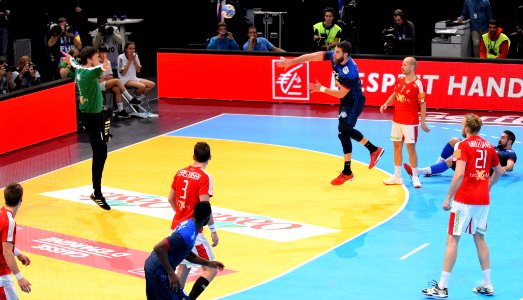 Luka Karabatic face à Niklas Landin Jacobsen-20160110
