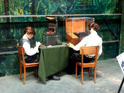 Lucie Aubrac in the Musée des Blindés, France, pic-2