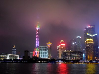 Lujiazui from the Bund at night 01
