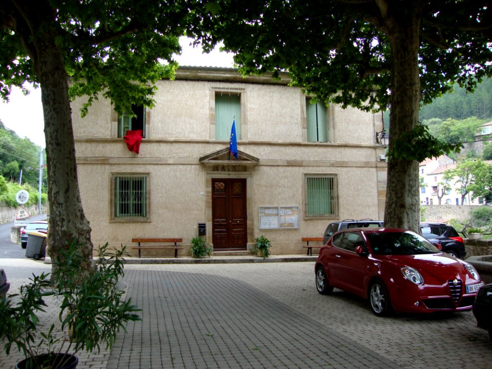 Lunas (Hérault, Fr) la mairie