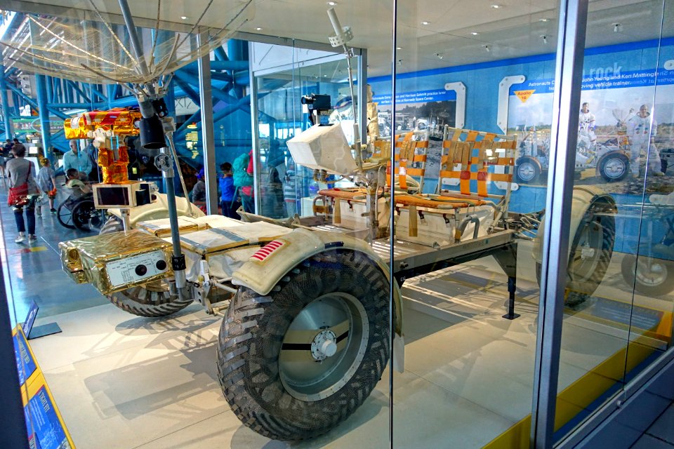 Lunar Roving Vehicle no. 4, Boeing, 1971 - Kennedy Space Center - Cape Canaveral, Florida - DSC02865