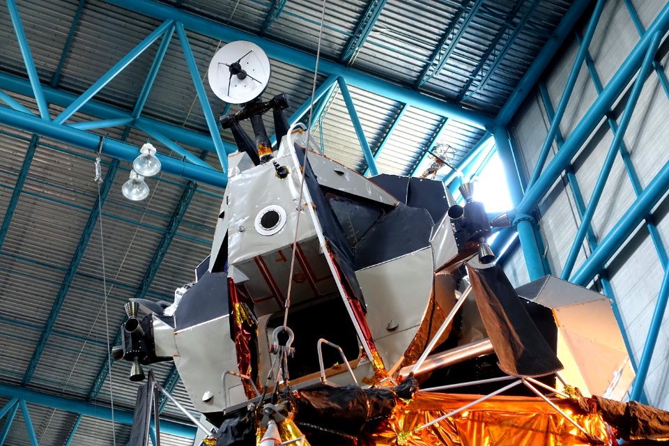 Lunar Module detail - Kennedy Space Center - Cape Canaveral, Florida - DSC02821