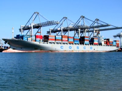 Luhe p1, at the Amazone harbour, Port of Rotterdam, Holland 10-Sep-2006
