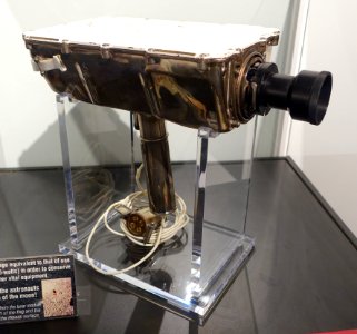 Lunar Television Camera for Apollo 11 Moon Landing, Westinghouse, identical to the model used on the moon - National Electronics Museum - DSC00569