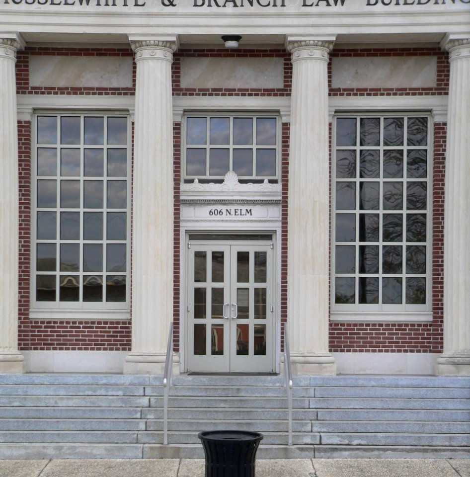 Lumberton, NC former post office W entrance 1