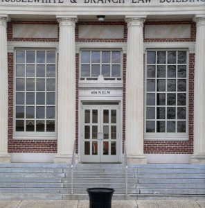 Lumberton, NC former post office W entrance 1