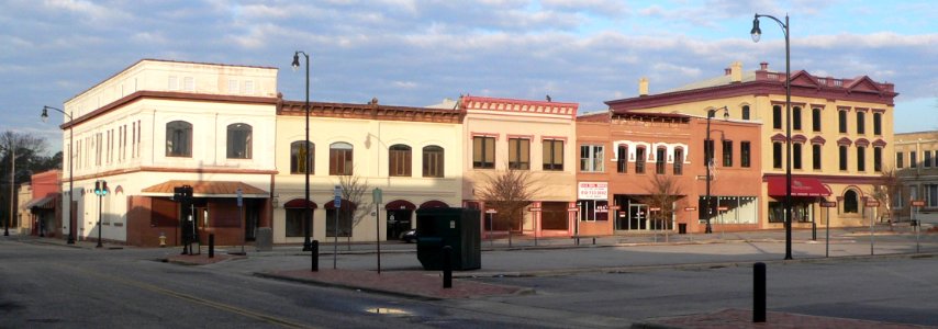 Lumberton NC, N Elm St 400s block W side 1