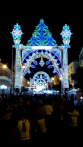 Luminarie Gallipoli Santa Cristina 2016