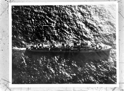Luchtopname. Torpedobootjager Hr. Ms. Isaac Sweers, Bestanddeelnr 934-9830
