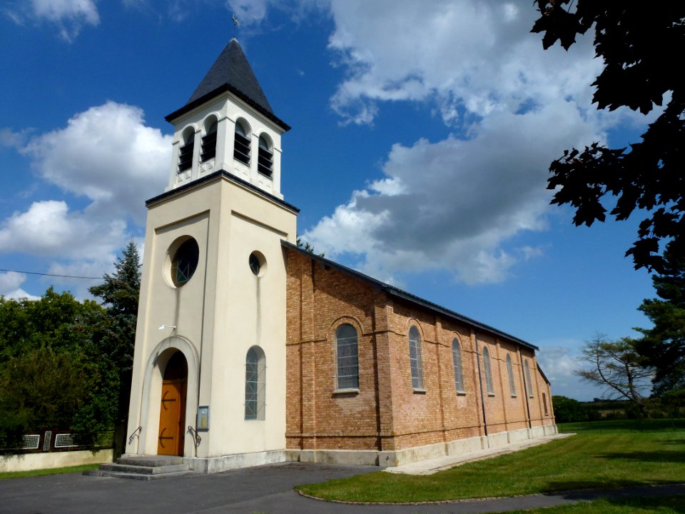 Lucquy (Ardennes) église