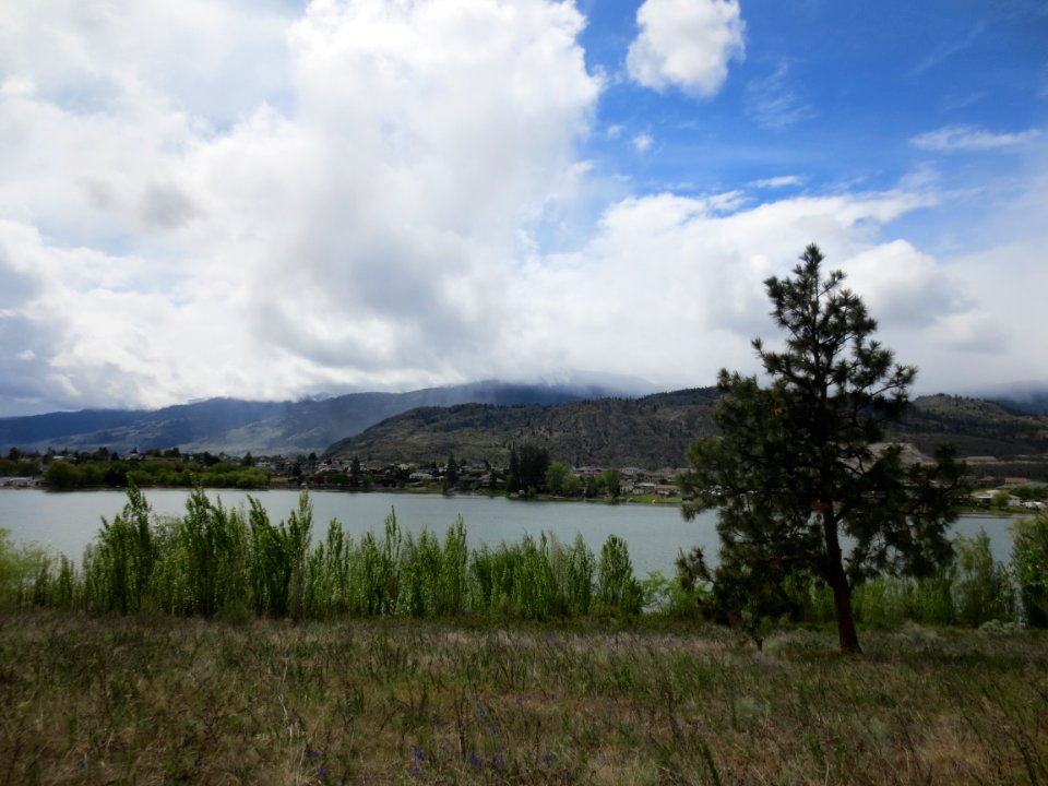 Looking Southwestward over the Southern end of Lake Tuc-El-Nuit on a Spring Afternoon