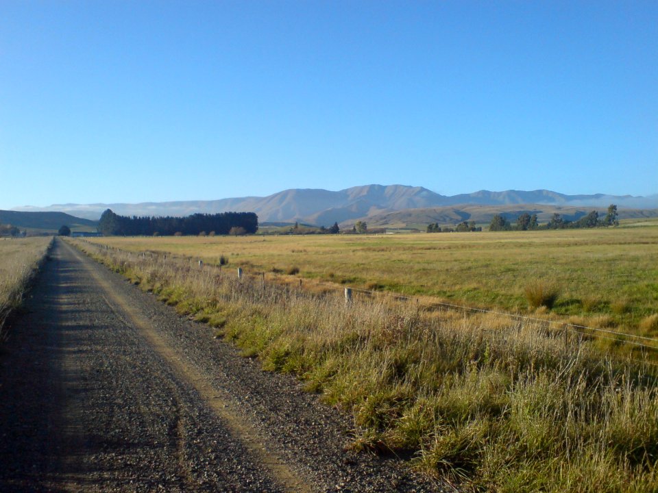 Looking Southwestwards North Of Ranfurly