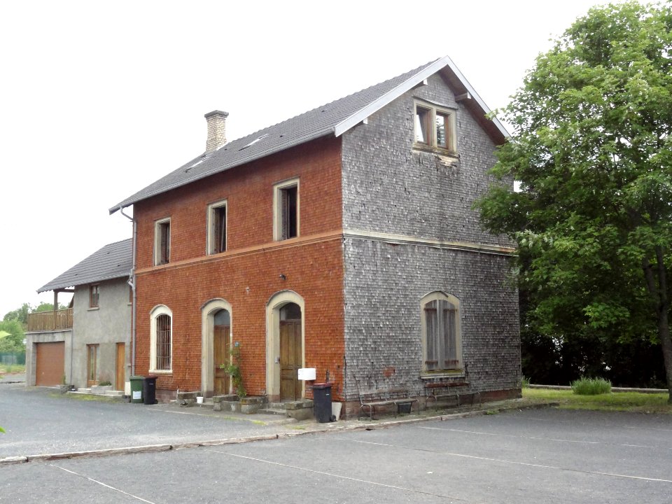 Lorquin (Moselle) ancienne gare