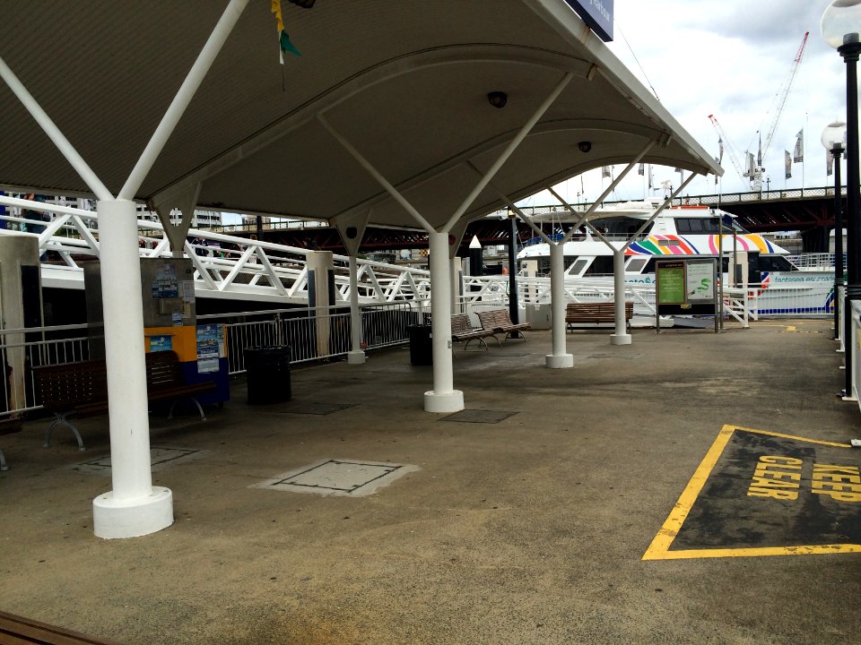 Looking South Across Aquarium Wharf
