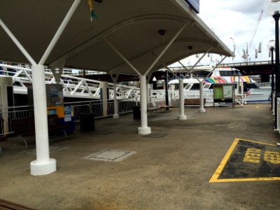 Looking South Across Aquarium Wharf