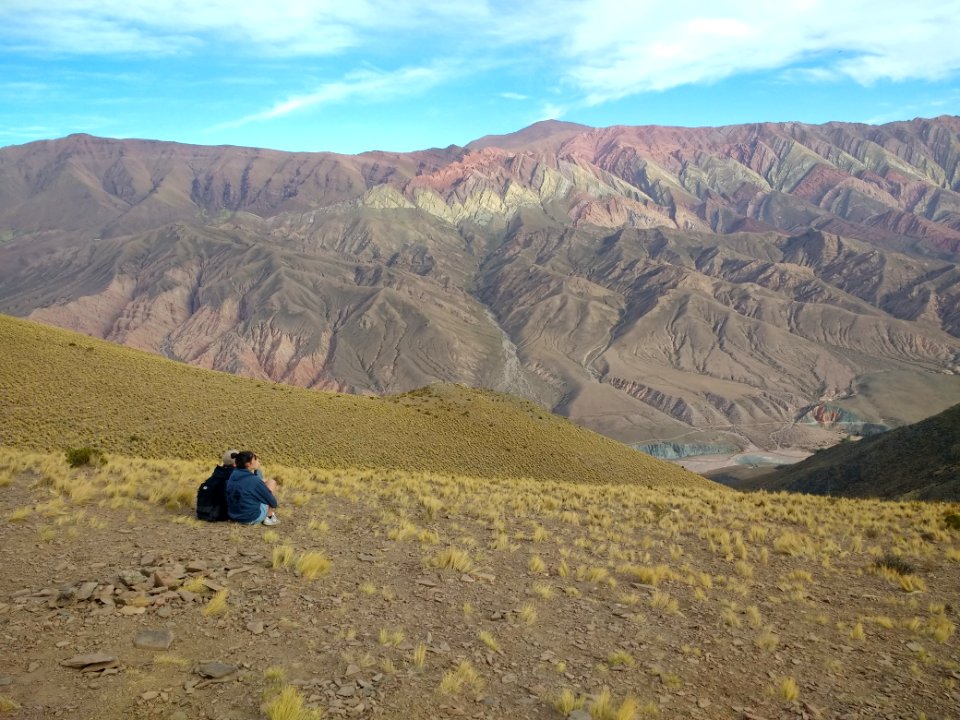Looking at the Serranía del Hornocal