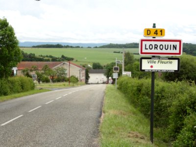 Lorquin (Moselle) entrée