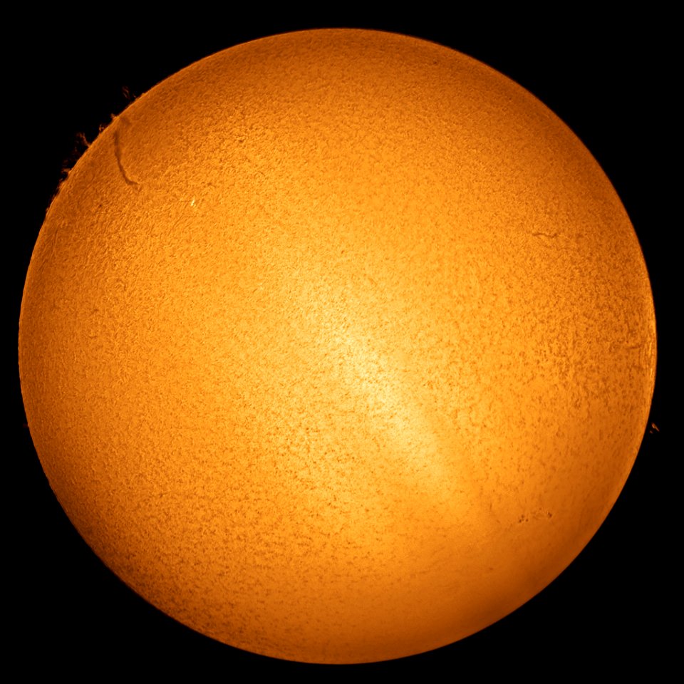 Looking Directly at the Sun