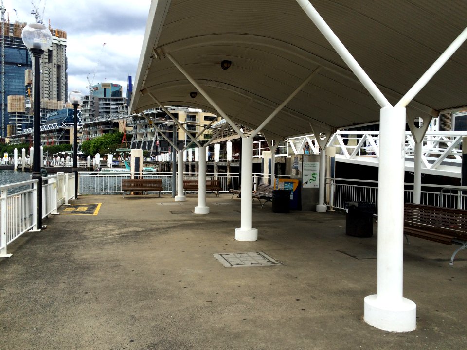 Looking North Across Aquarium Wharf (1)