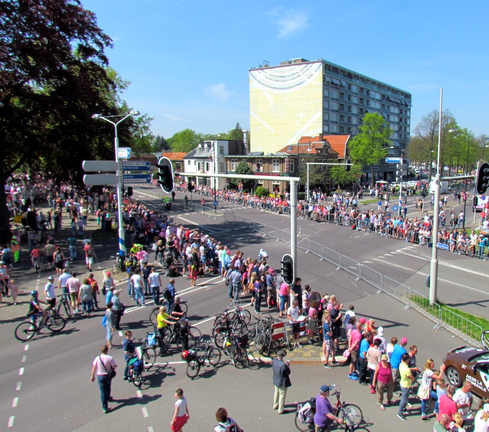 Loolaan en Soerenseweg Apeldoorn tijdens Giro 2016