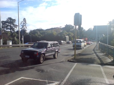 Looking North Over St Lukes Road Interchange Path photo