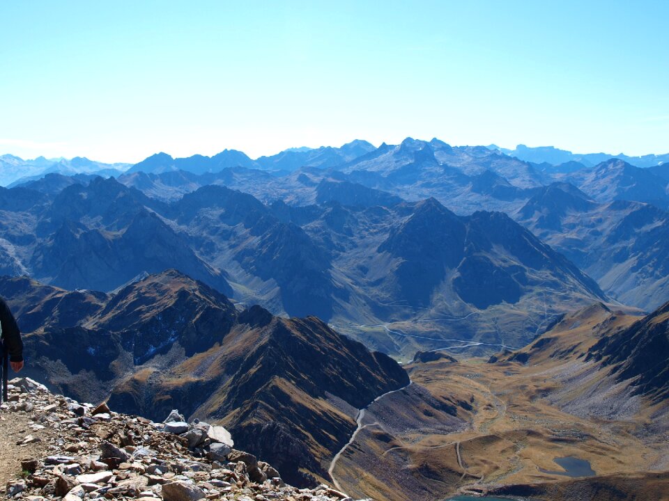 View panorama pyrénées